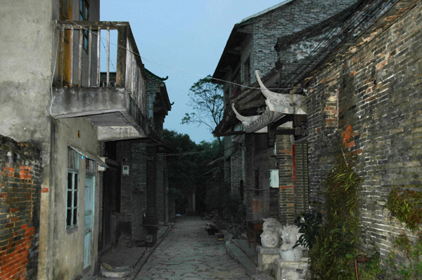 yangmei ancient town street, old street, guangxi nanning